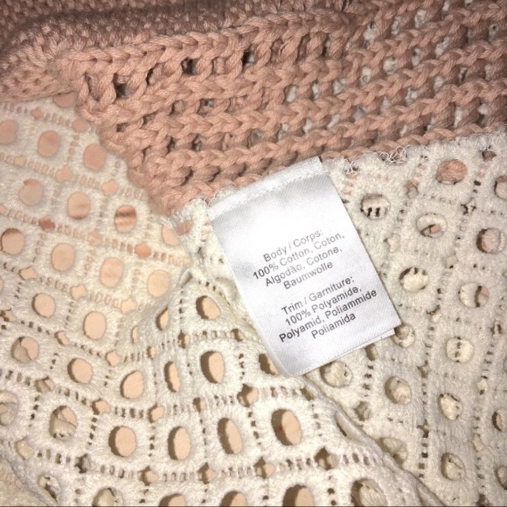 𝅺anthropologie Moth Knit Colourblock Sweater Small - Picture 4 of 7